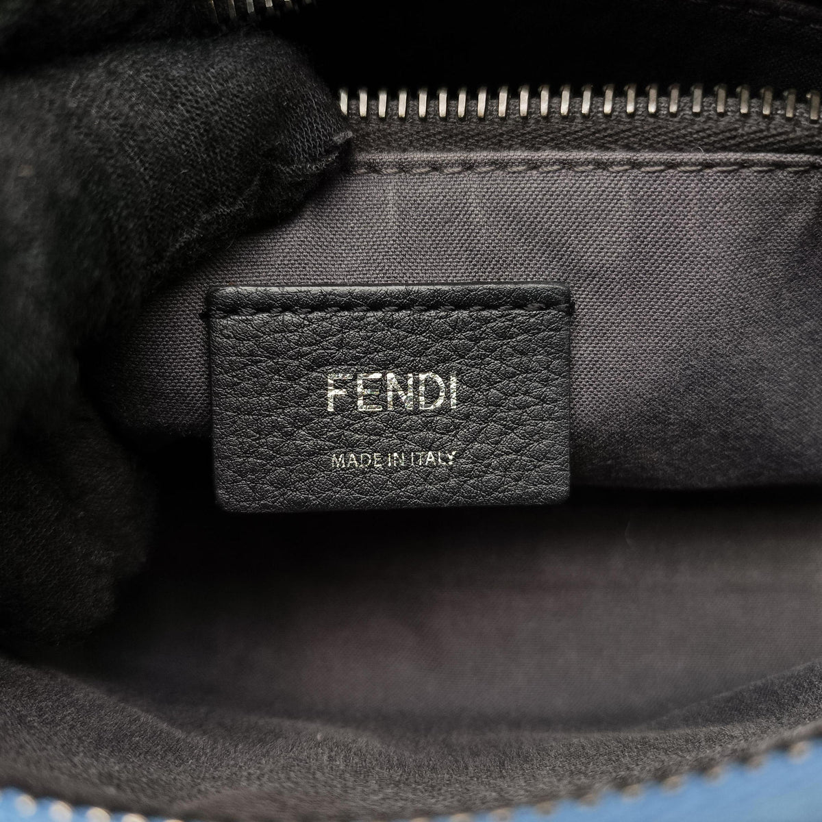 Secondhand Fendi By the Way Blue Leather 8BL133 shoulderbag | stylenewstar