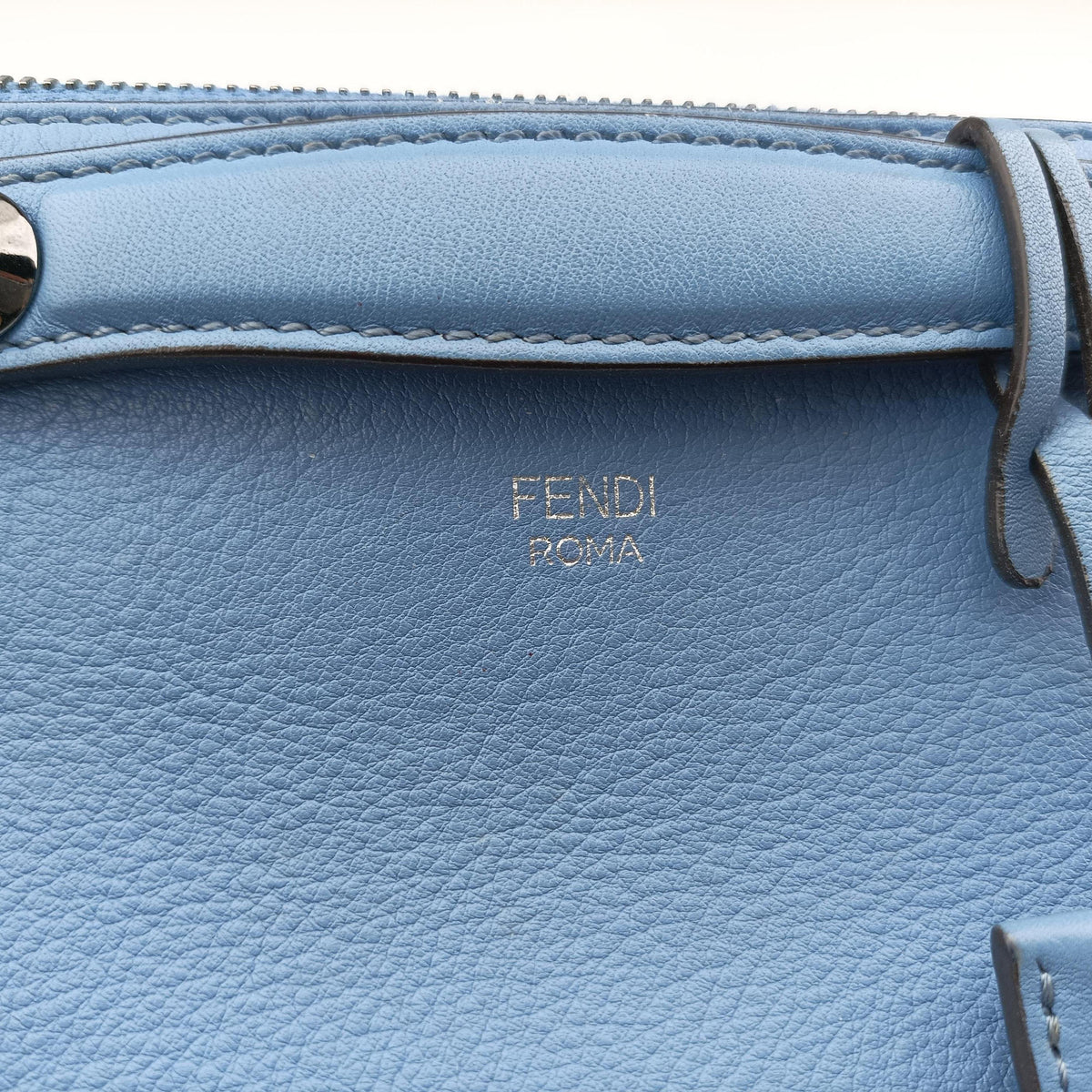 Secondhand Fendi By the Way Blue Leather 8BL133 shoulderbag | stylenewstar