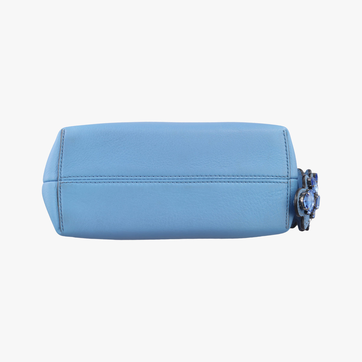 Secondhand Fendi By the Way Blue Leather 8BL133 shoulderbag | stylenewstar