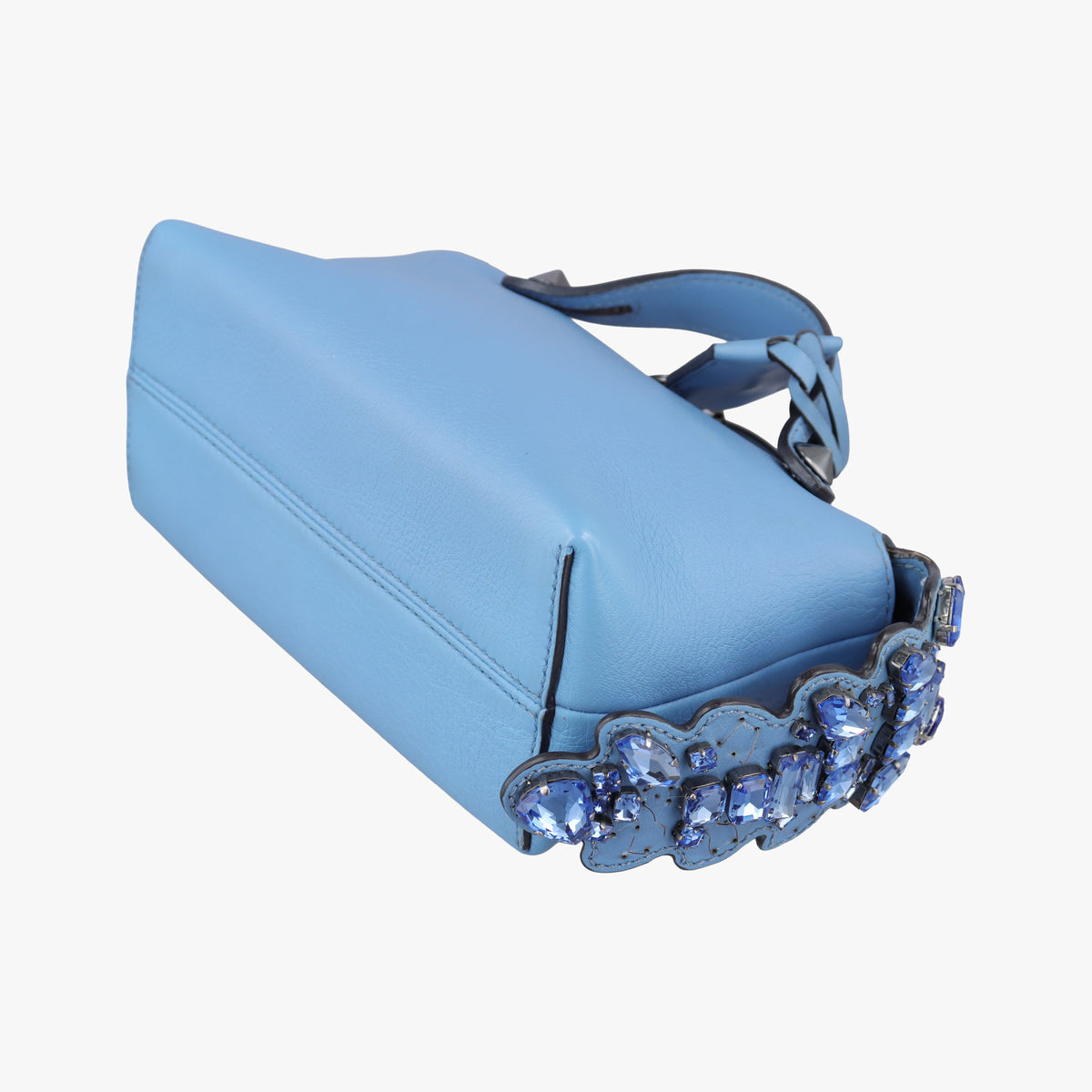 Secondhand Fendi By the Way Blue Leather 8BL133 shoulderbag | stylenewstar