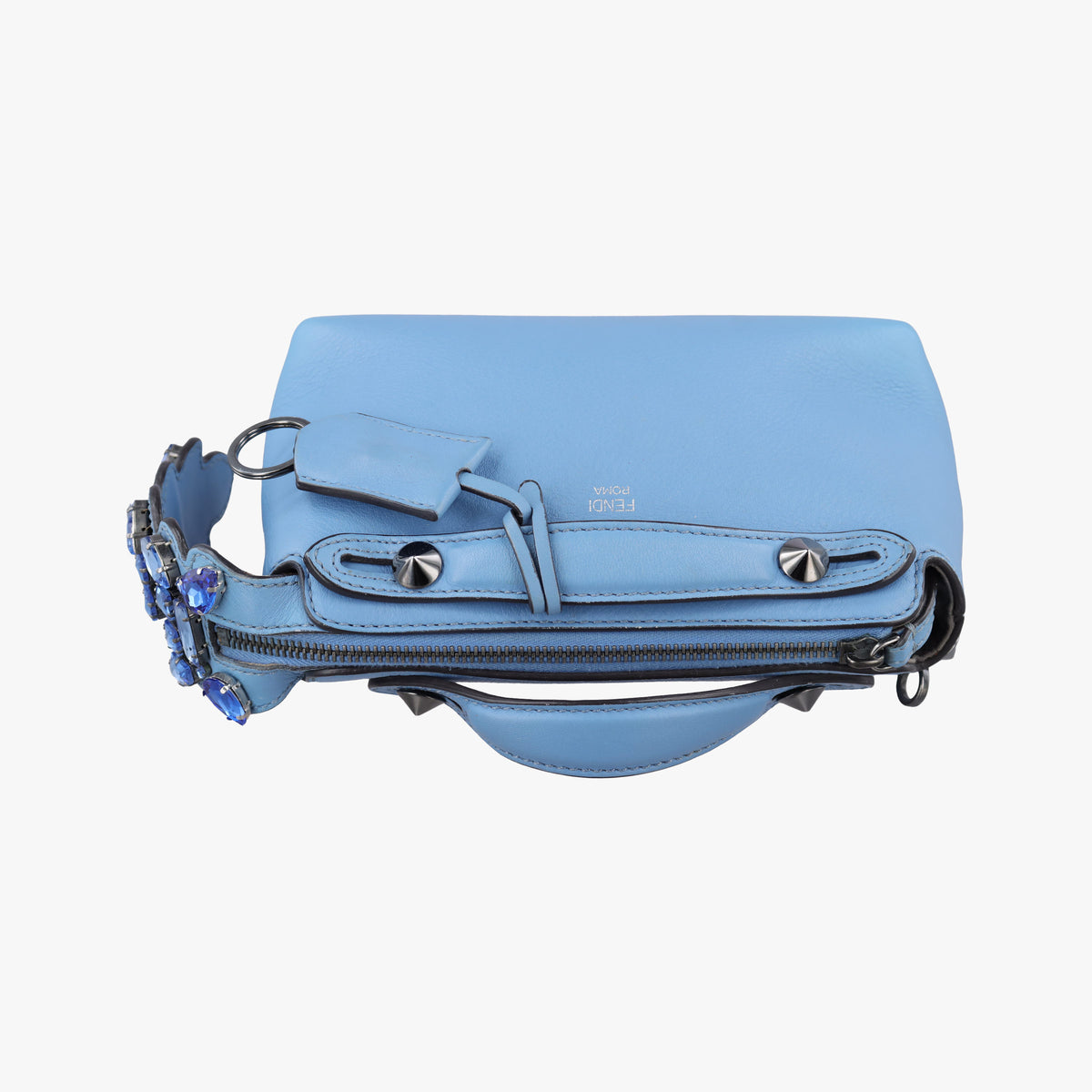 Secondhand Fendi By the Way Blue Leather 8BL133 shoulderbag | stylenewstar