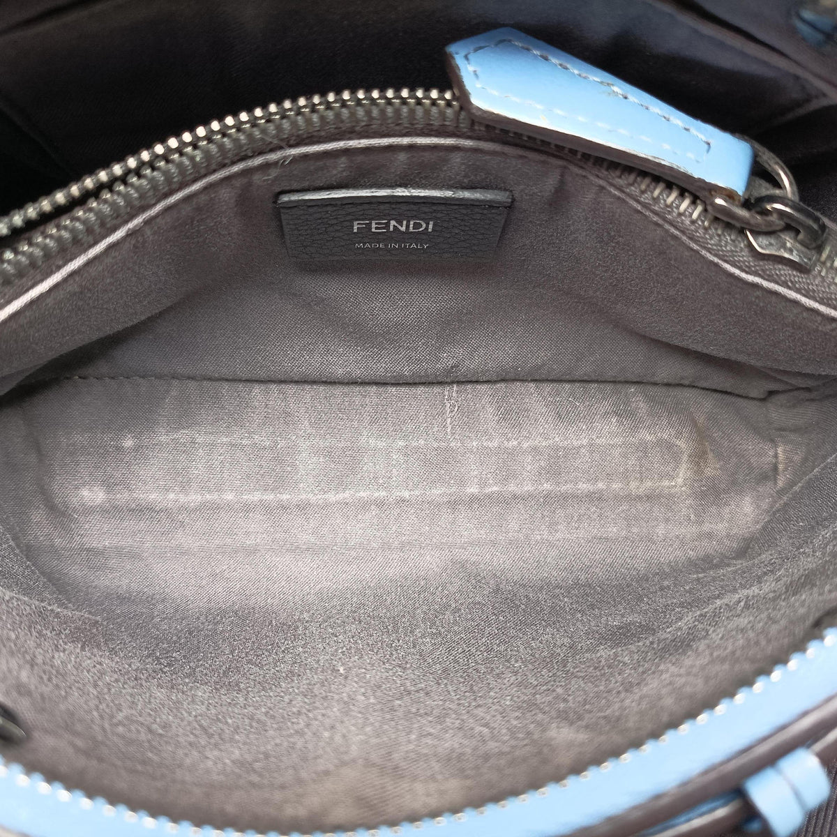 Secondhand Fendi By the Way Blue Leather 8BL133 shoulderbag | stylenewstar