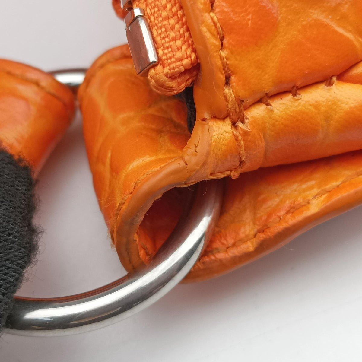 Vintage Balenciaga Le Cagole Orange lambskin  shoulderbag | stylenewstar