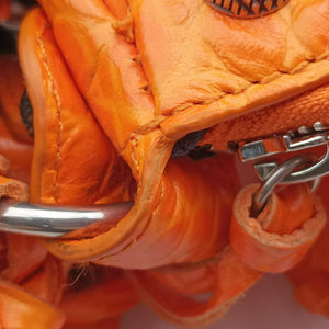 Vintage Balenciaga Le Cagole Orange lambskin  shoulderbag | stylenewstar