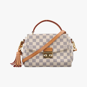 Vintage Louis Vuitton CROISETTE Azur Damier Canvas N41581 shoulderbag | stylenewstar