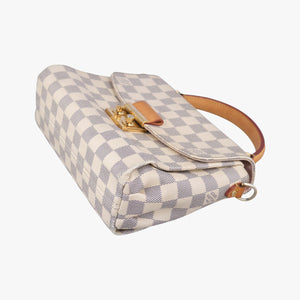 Vintage Louis Vuitton CROISETTE Azur Damier Canvas N41581 shoulderbag | stylenewstar