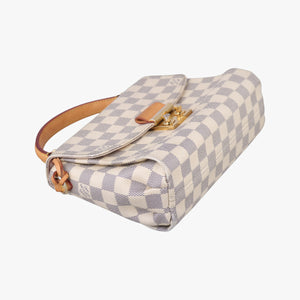Vintage Louis Vuitton CROISETTE Azur Damier Canvas N41581 shoulderbag | stylenewstar