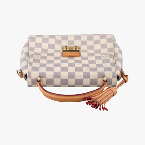 Vintage Louis Vuitton CROISETTE Azur Damier Canvas N41581 shoulderbag | stylenewstar