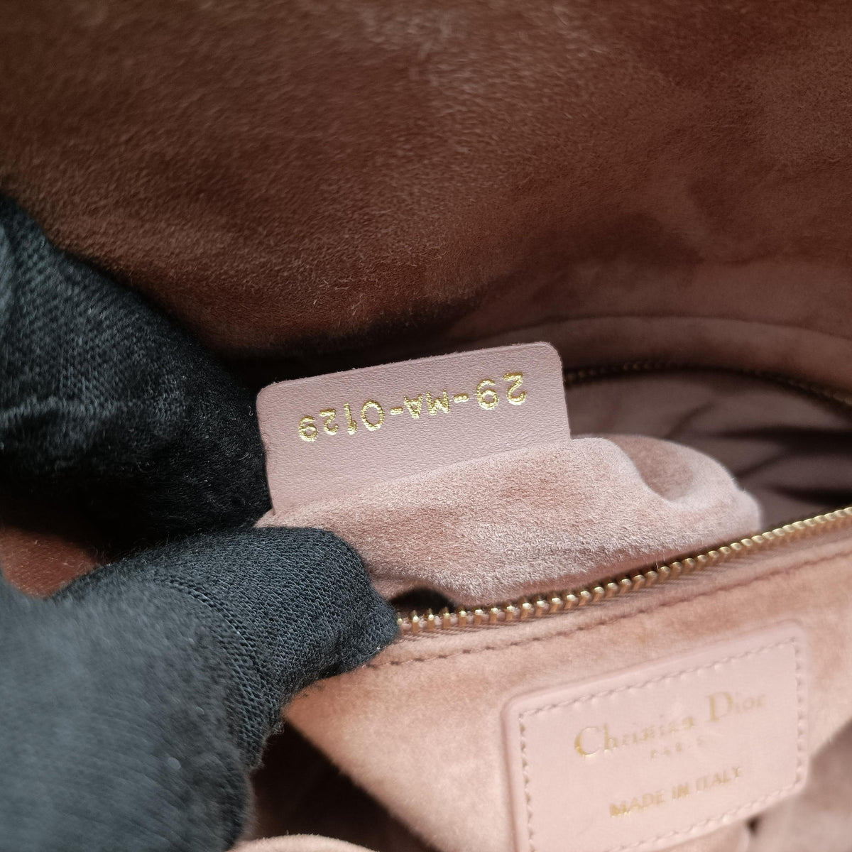 Pre-owned Christian Dior Lady Dior Pink Satin  handbag | stylenewstar