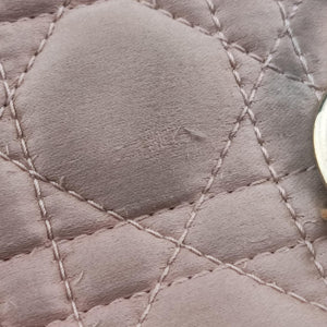 Pre-owned Christian Dior Lady Dior Pink Satin  handbag | stylenewstar