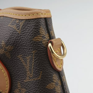 Pre-owned Louis Vuitton Fold Me Pouch Brown Monogram Canvas M80874 crossbodybag | stylenewstar
