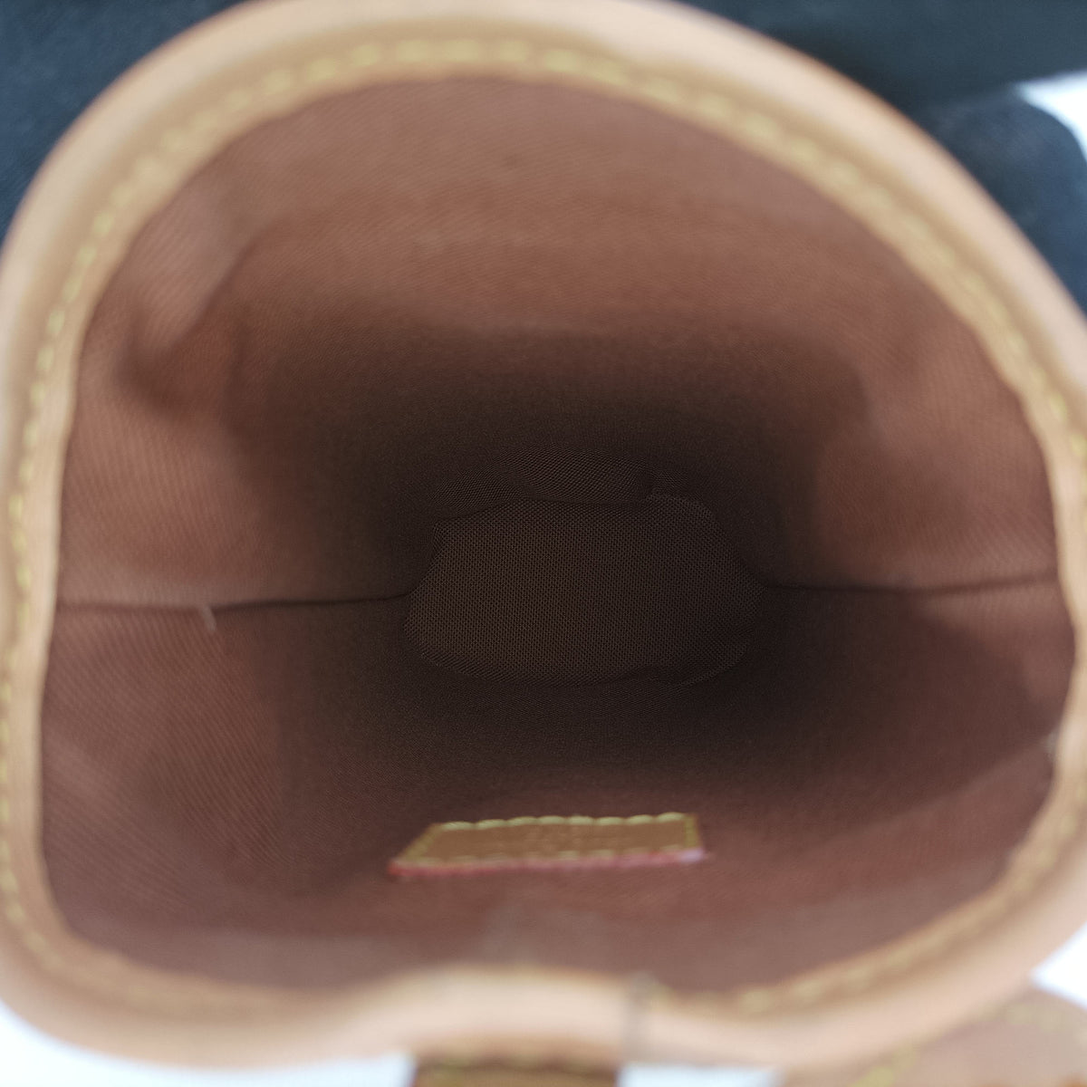 Pre-owned Louis Vuitton Fold Me Pouch Brown Monogram Canvas M80874 crossbodybag | stylenewstar