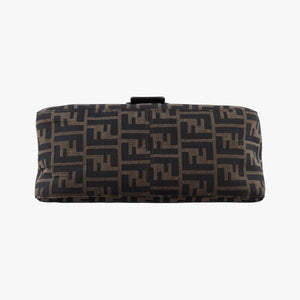 Vintage Fendi Mamma Baguette Brown Canvas×Leather 377526 shoulderbag | stylenewstar