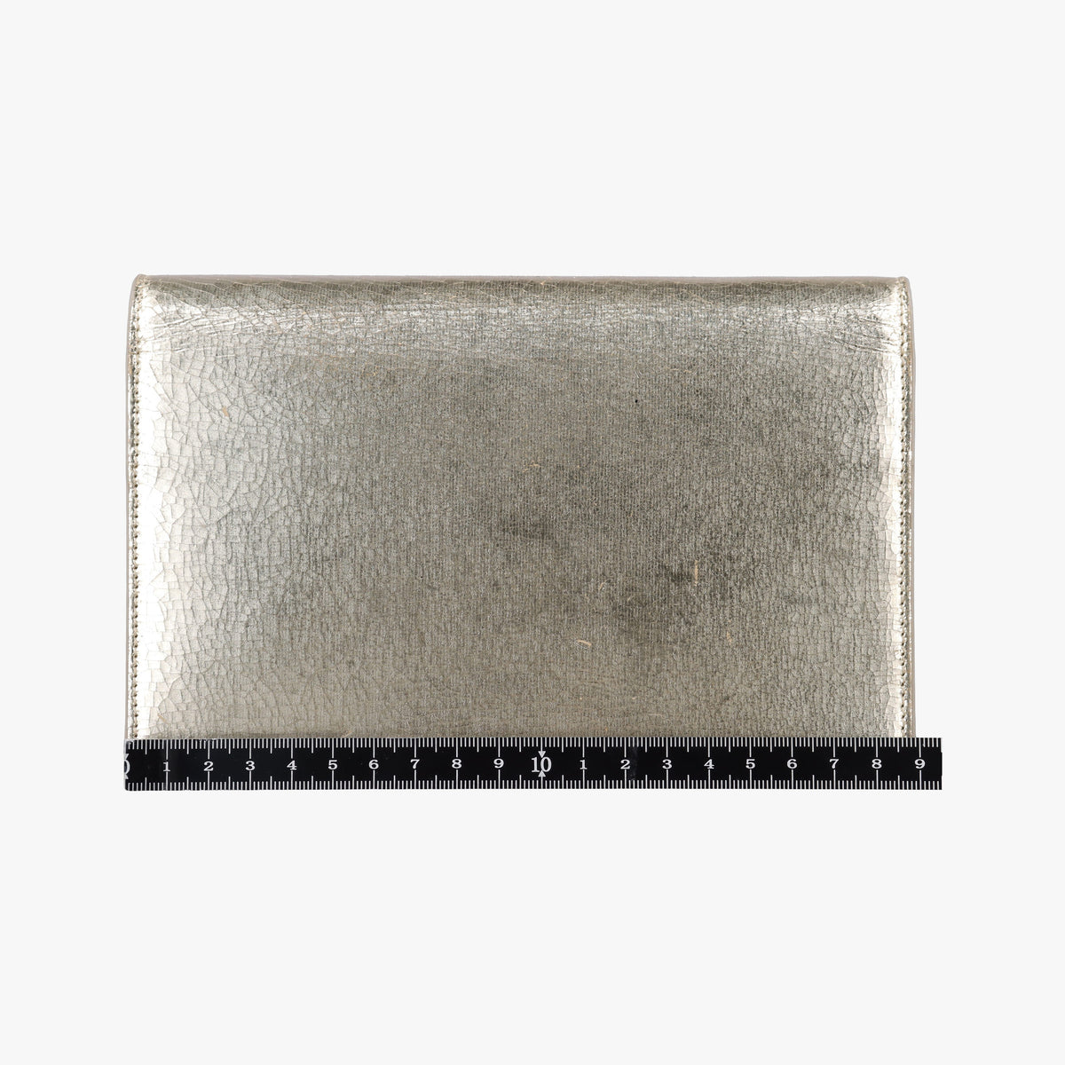 Pre-owned Yves Saint Laurent KATE Golden Leather 452159 shoulderbag | stylenewstar