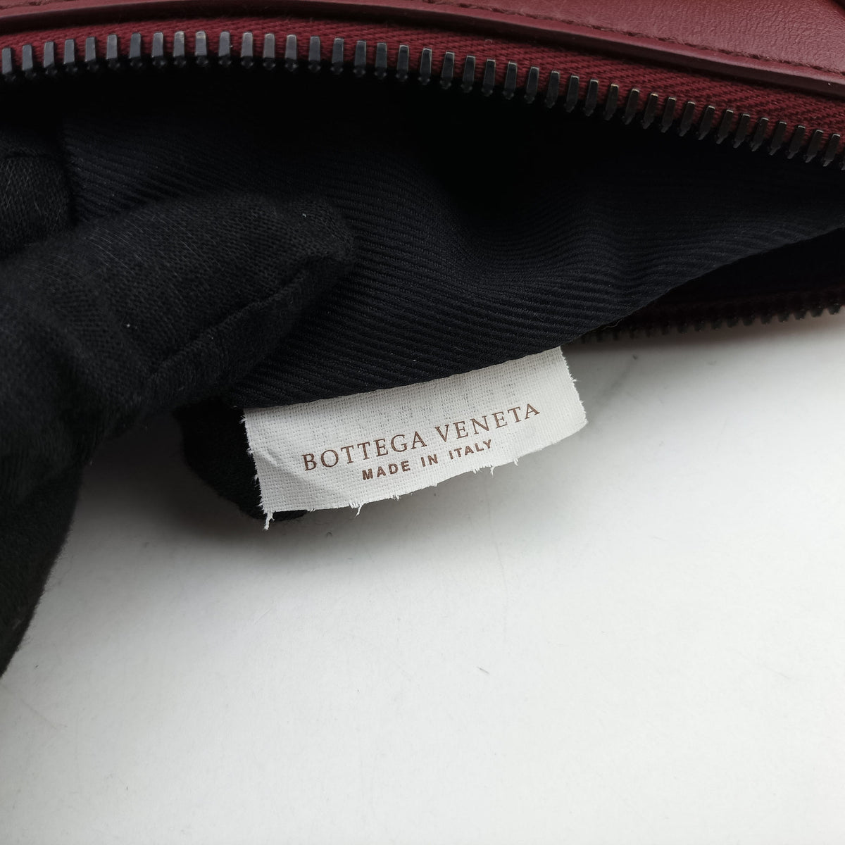 Pre-owned Bottega Veneta Cross Bag Red lambskin  shoulderbag | stylenewstar