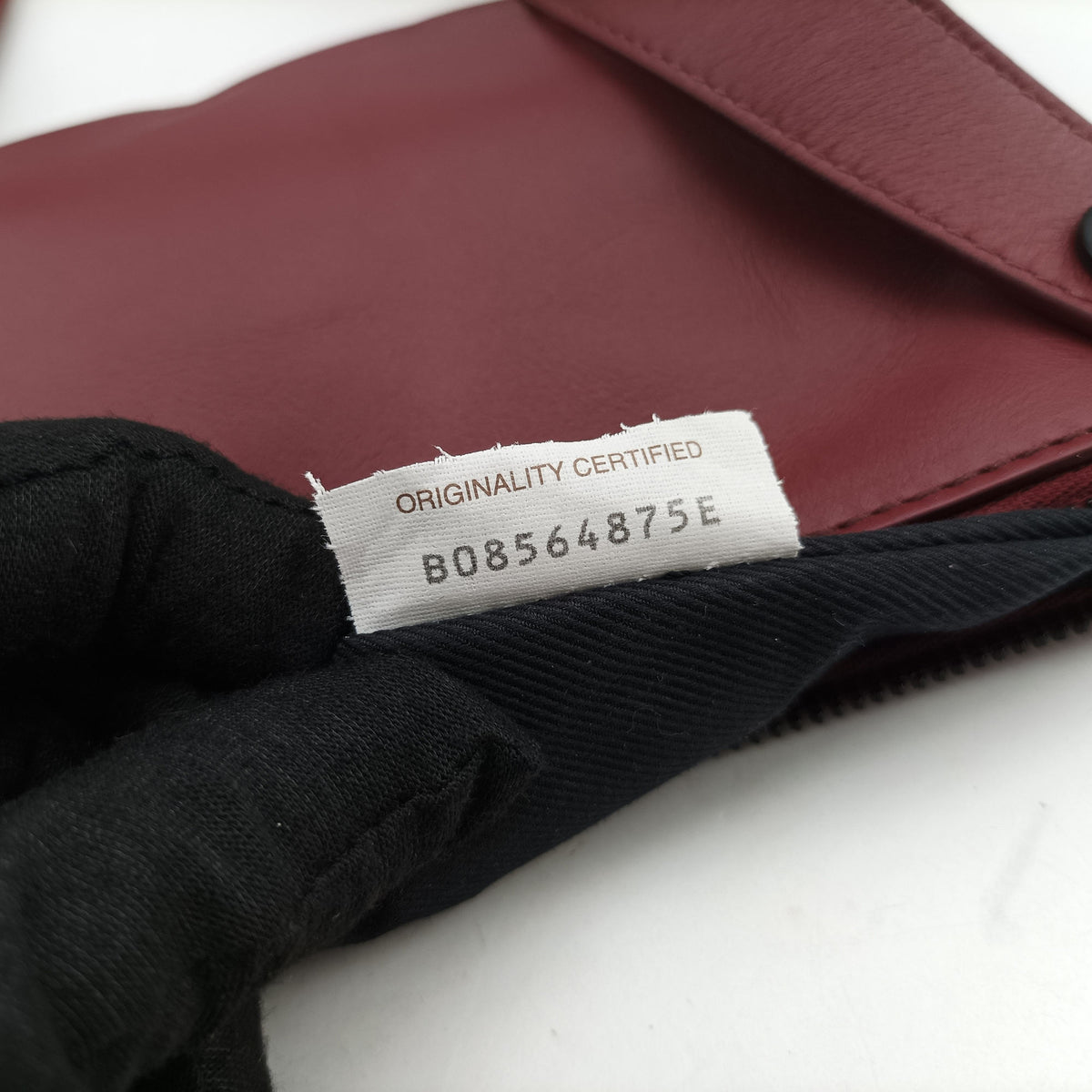Pre-owned Bottega Veneta Cross Bag Red lambskin  shoulderbag | stylenewstar