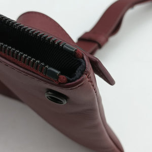 Pre-owned Bottega Veneta Cross Bag Red lambskin  shoulderbag | stylenewstar