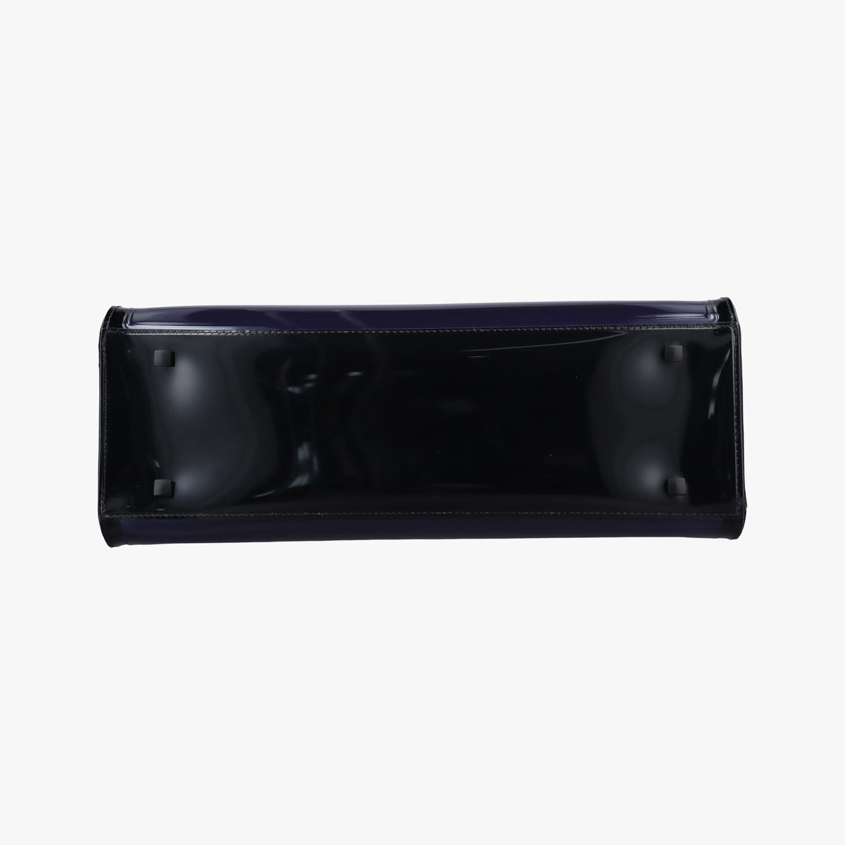 Vintage Delvaux Tempete Purple Vinyl  shoulderbag | stylenewstar