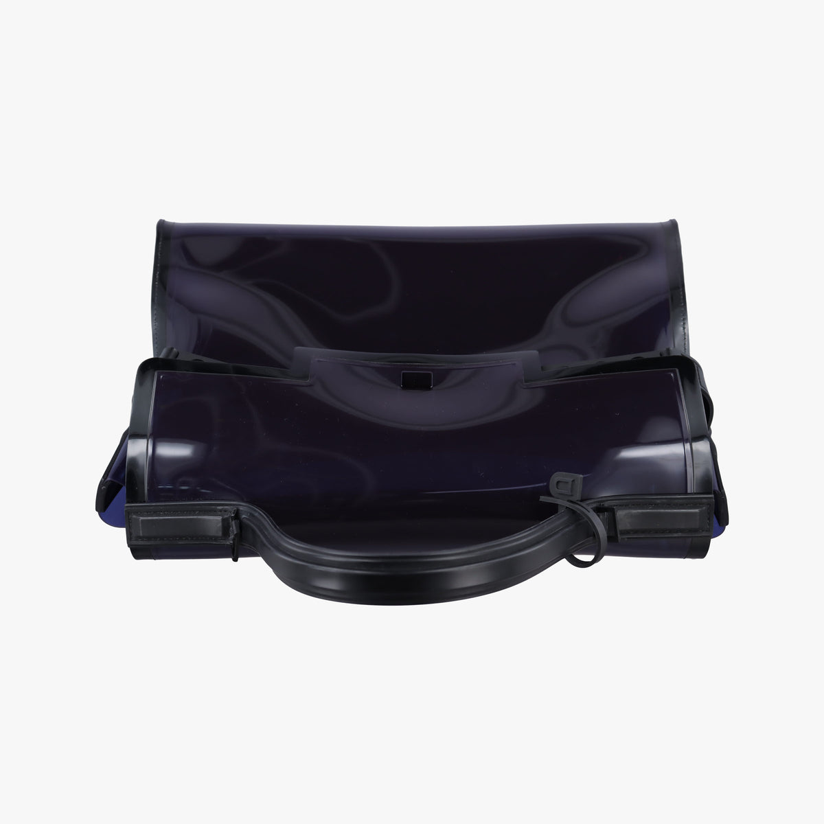 Vintage Delvaux Tempete Purple Vinyl  shoulderbag | stylenewstar