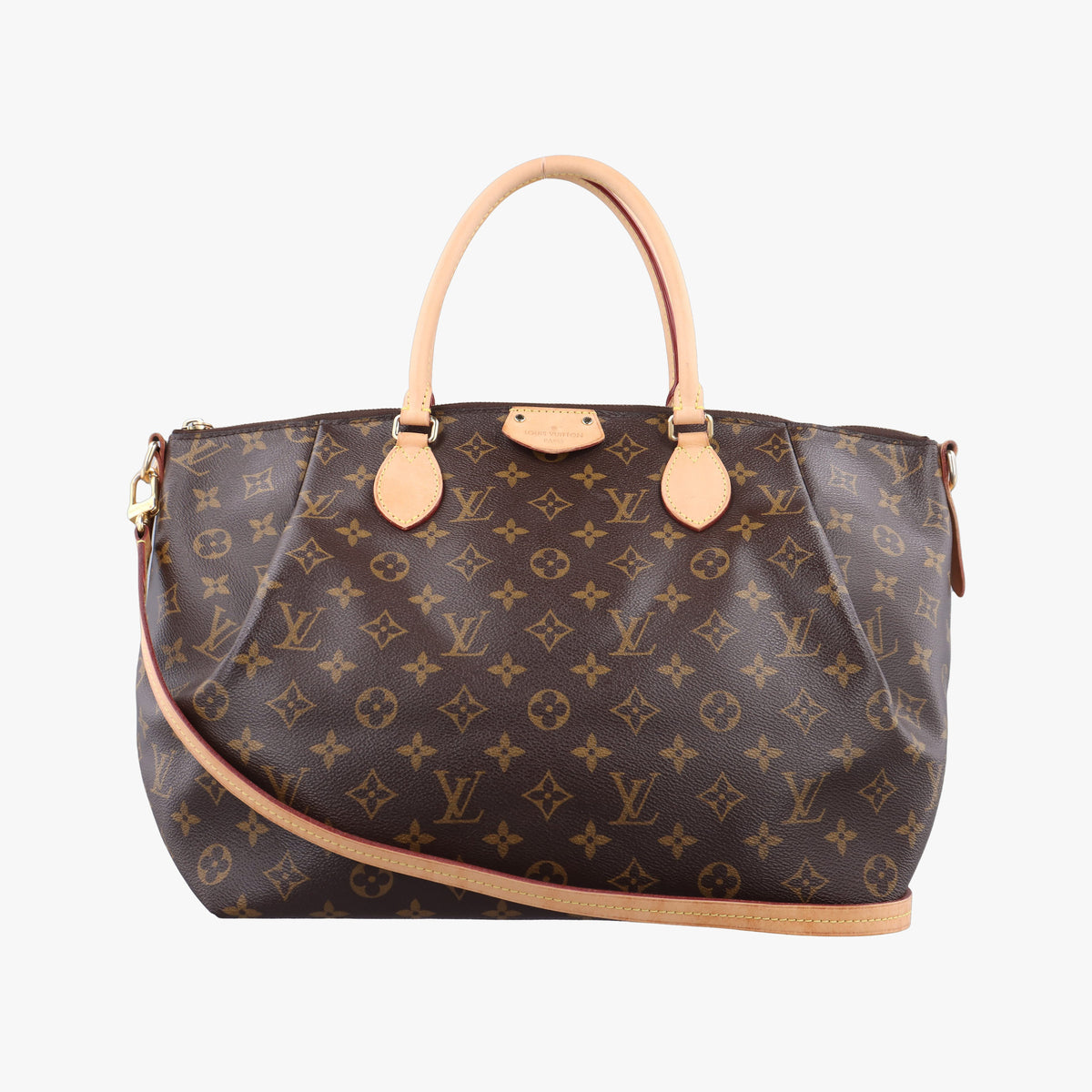 Pre-owned Louis Vuitton Turenne MM Brown Monogram canvas M48814 shoulderbag | stylenewstar