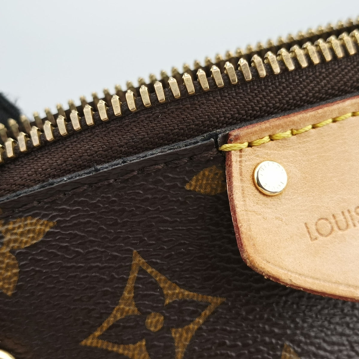 Pre-owned Louis Vuitton Turenne MM Brown Monogram canvas M48814 shoulderbag | stylenewstar