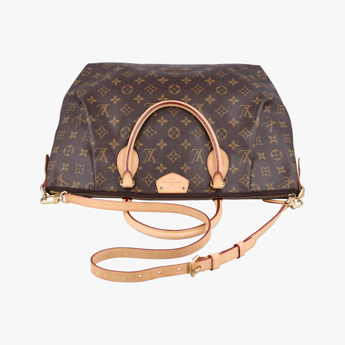 Pre-owned Louis Vuitton Turenne MM Brown Monogram canvas M48814 shoulderbag | stylenewstar