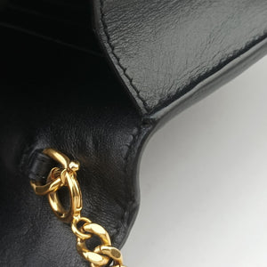 Pre-owned Yves Saint Laurent KATE Black Leather 452159 shoulderbag | stylenewstar