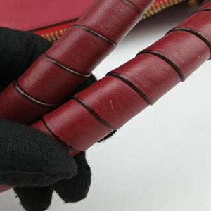 Pre-owned Chloe Mercy Red Leather  shoulderbag | stylenewstar