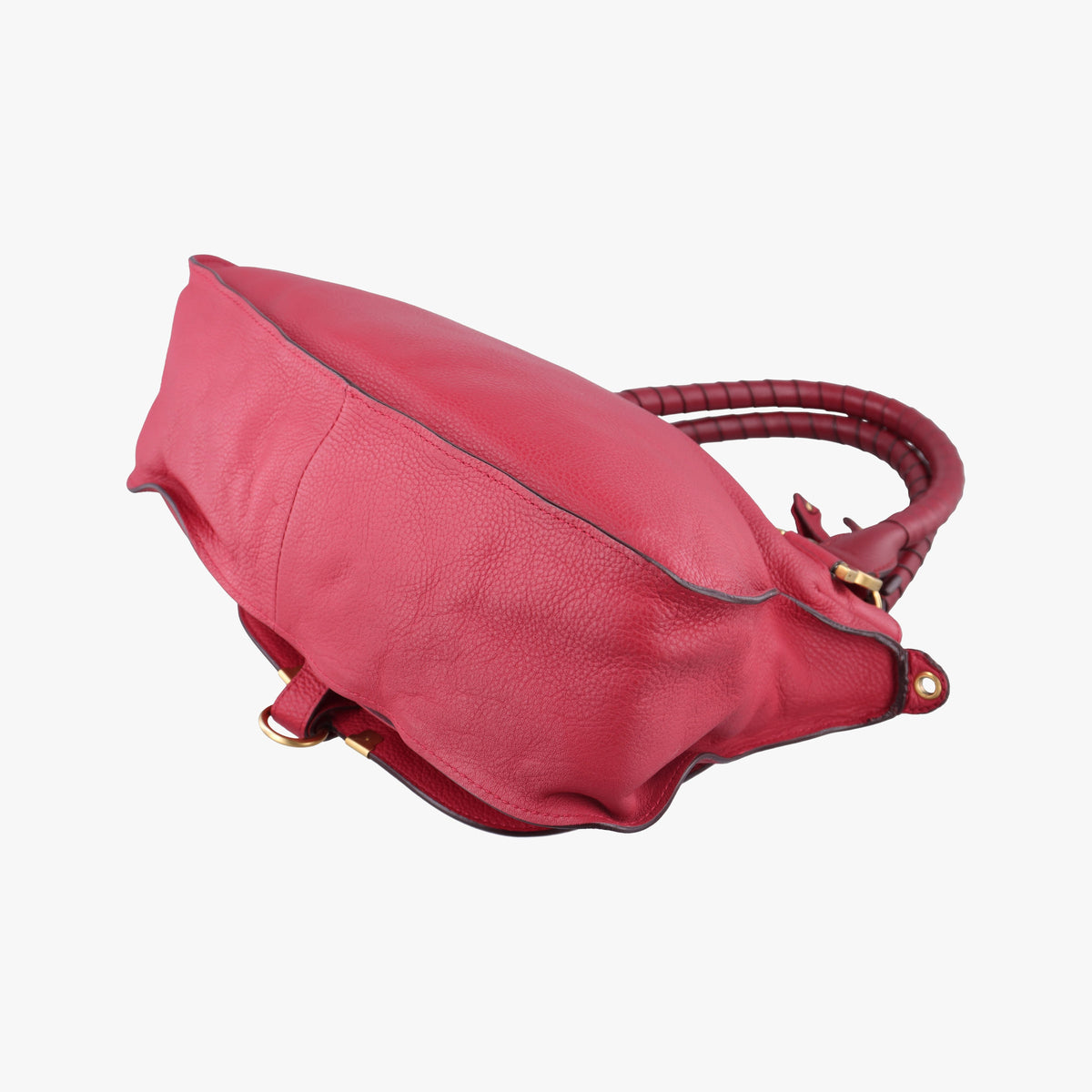 Pre-owned Chloe Mercy Red Leather  shoulderbag | stylenewstar