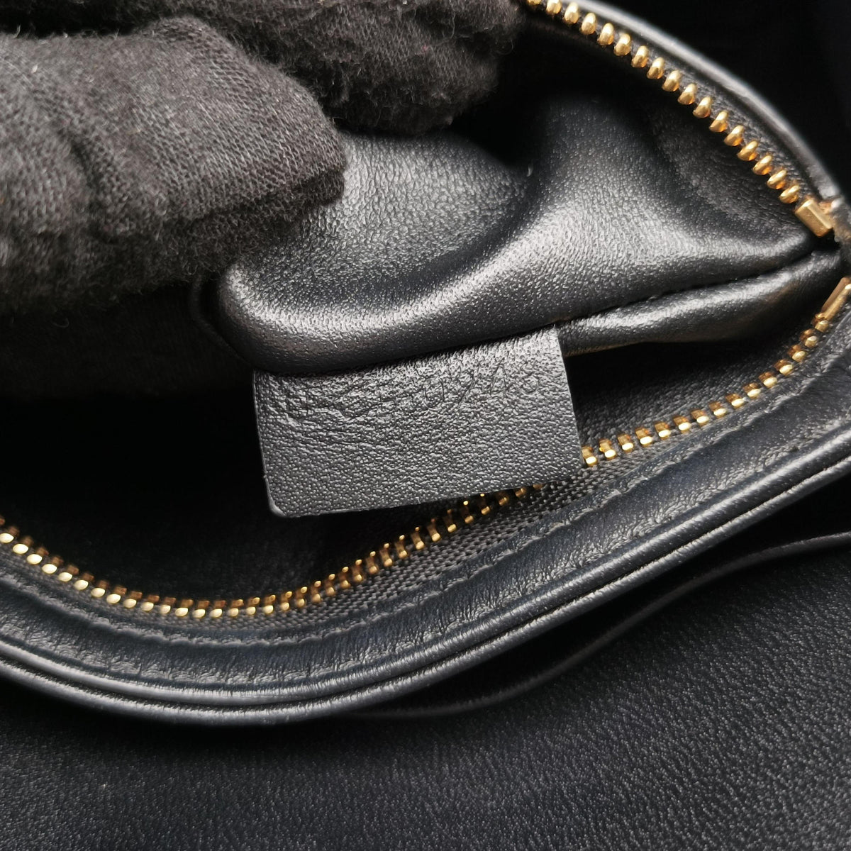 Pre-owned Celine Triomphe Black Leather  shoulderbag | stylenewstar