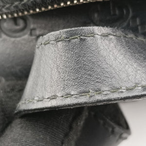 Secondhand Gucci Guccissima Signature Black Leather 450967 backpack/rucksack | stylenewstar