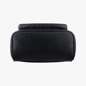 Secondhand Gucci Guccissima Signature Black Leather 450967 backpack/rucksack | stylenewstar