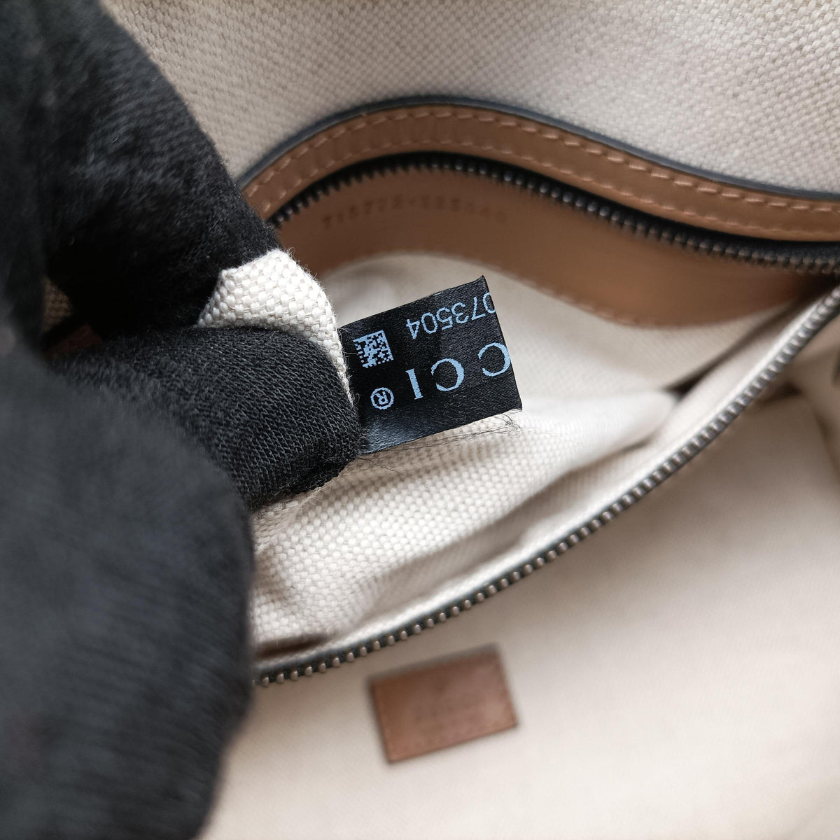Secondhand Gucci Ophidia Black×Brown canvas×leather 715772 shoulderbag | stylenewstar