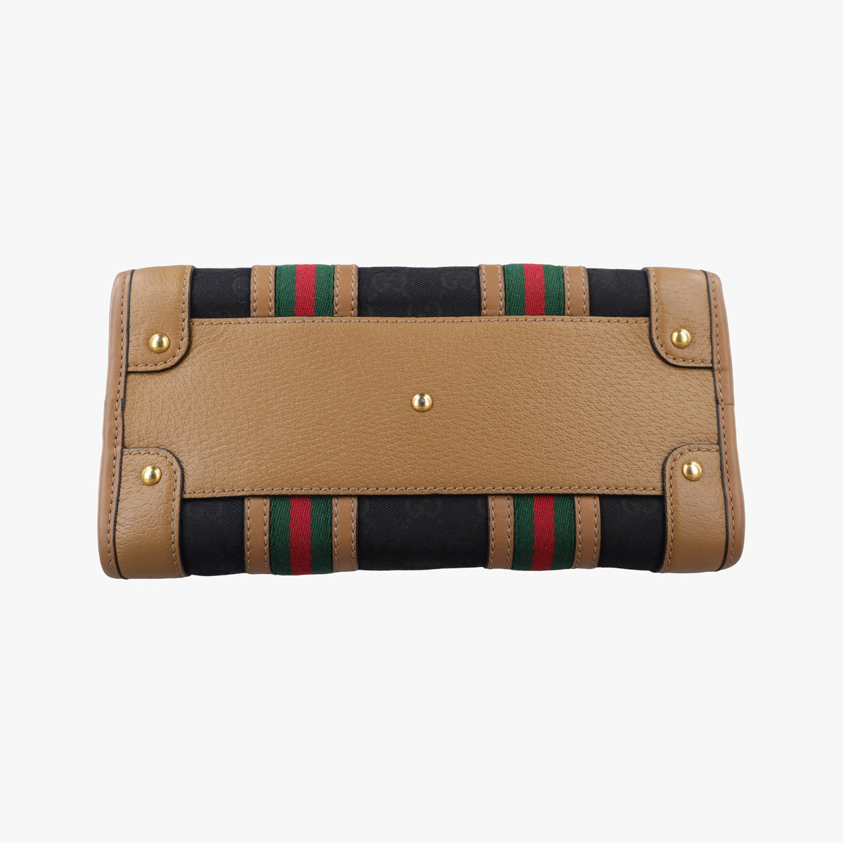 Secondhand Gucci Ophidia Black×Brown canvas×leather 715772 shoulderbag | stylenewstar