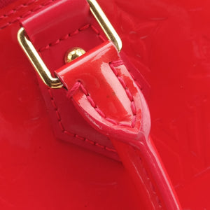 Pre-owned Louis Vuitton Alma GM Rose Pop Vernis M93625 handbag | stylenewstar
