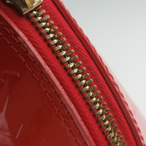 Pre-owned Louis Vuitton Alma GM Rose Pop Vernis M93625 handbag | stylenewstar