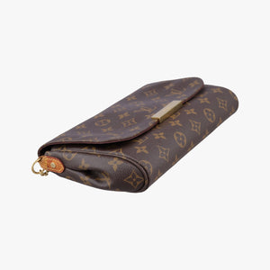 Pre-owned Louis Vuitton FAVORITE MM brown Monogram Canvas M40718 shoulderbag | stylenewstar