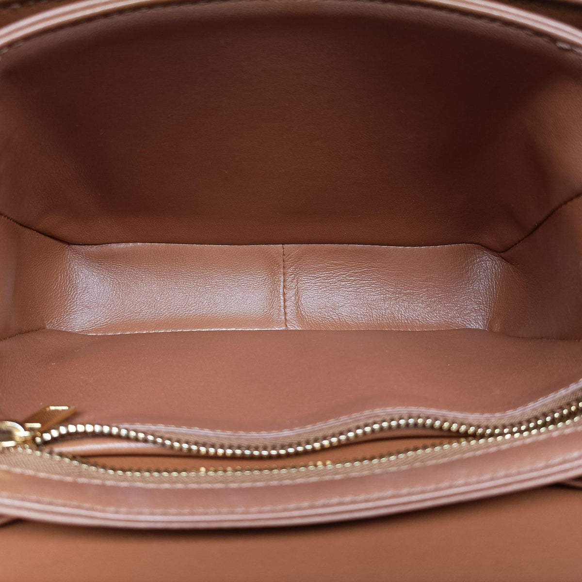 Pre-owned Celine Teen Triomphe White×brown PVC coated canvas  shoulderbag | stylenewstar