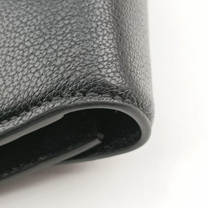 Pre-owned Gucci Bamboo 1947 Black Leather 867160 shoulderbag | stylenewstar