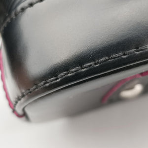 Pre-owned Louis Vuitton Alma BB Noir×hot pink Epi M54160 shoulderbag | stylenewstar