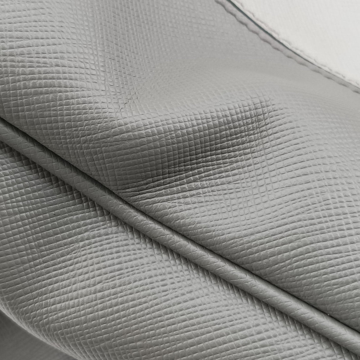 Secondhand Prada Galleria Grey SAFFIANO Leather B2274C shoulderbag | stylenewstar