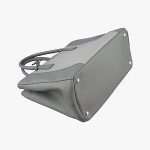 Secondhand Prada Galleria Grey SAFFIANO Leather B2274C shoulderbag | stylenewstar