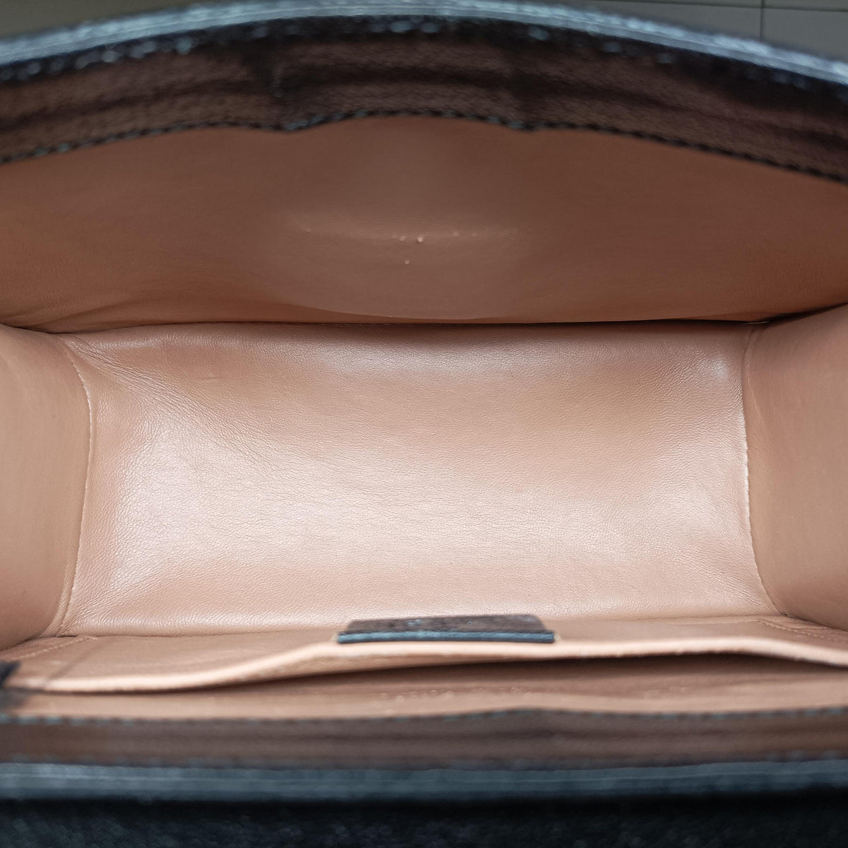 Secondhand Gucci Fox Brooch Bamboo Beige×Multicolour PVC coated canvas×Leather 466428 shoulderbag | stylenewstar
