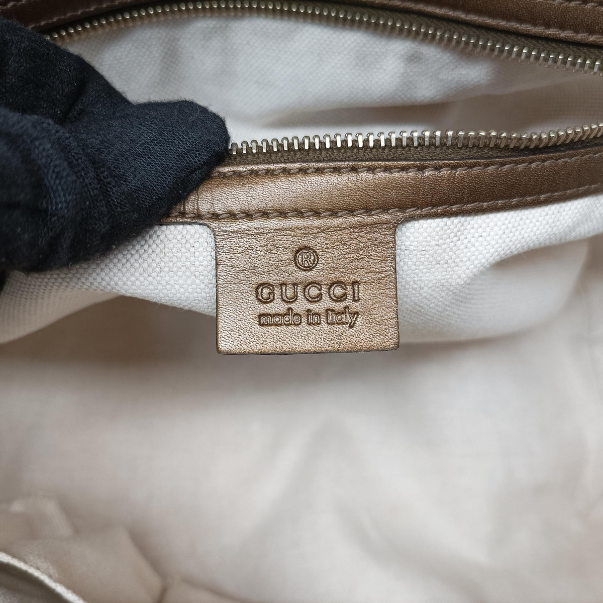 Secondhand Gucci Heart Bit charm Brown canvas×leather 269956 shoulderbag | stylenewstar