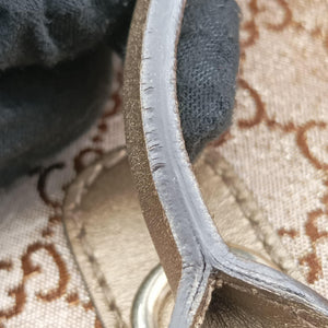 Secondhand Gucci Heart Bit charm Brown canvas×leather 269956 shoulderbag | stylenewstar