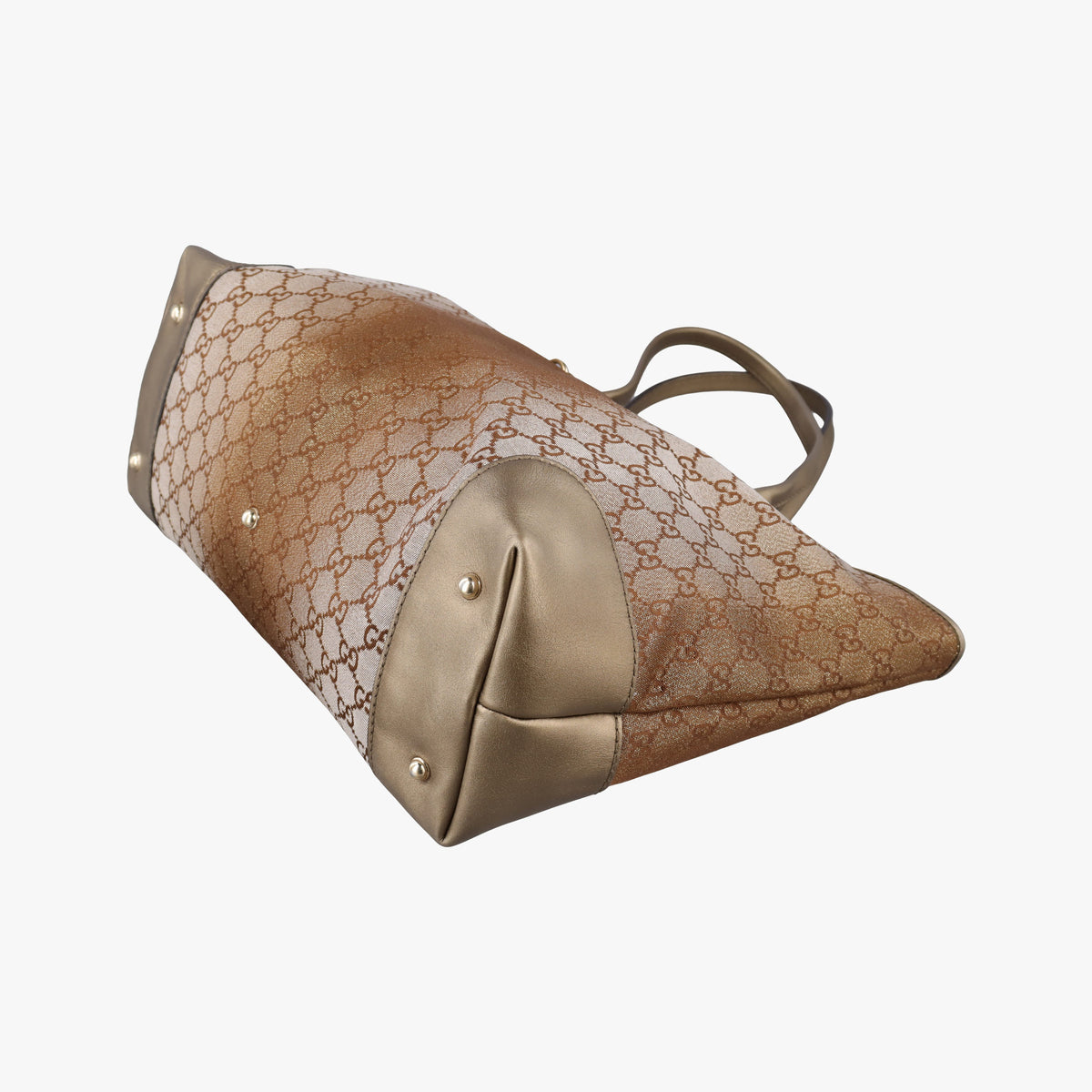 Secondhand Gucci Heart Bit charm Brown canvas×leather 269956 shoulderbag | stylenewstar