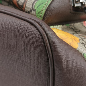 Pre-owned Gucci GG Supreme Bengal Brown×Multicolour PVC coated canvas×Leather 428027 backpack/rucksack | stylenewstar