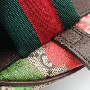Pre-owned Gucci GG Supreme Bengal Brown×Multicolour PVC coated canvas×Leather 428027 backpack/rucksack | stylenewstar