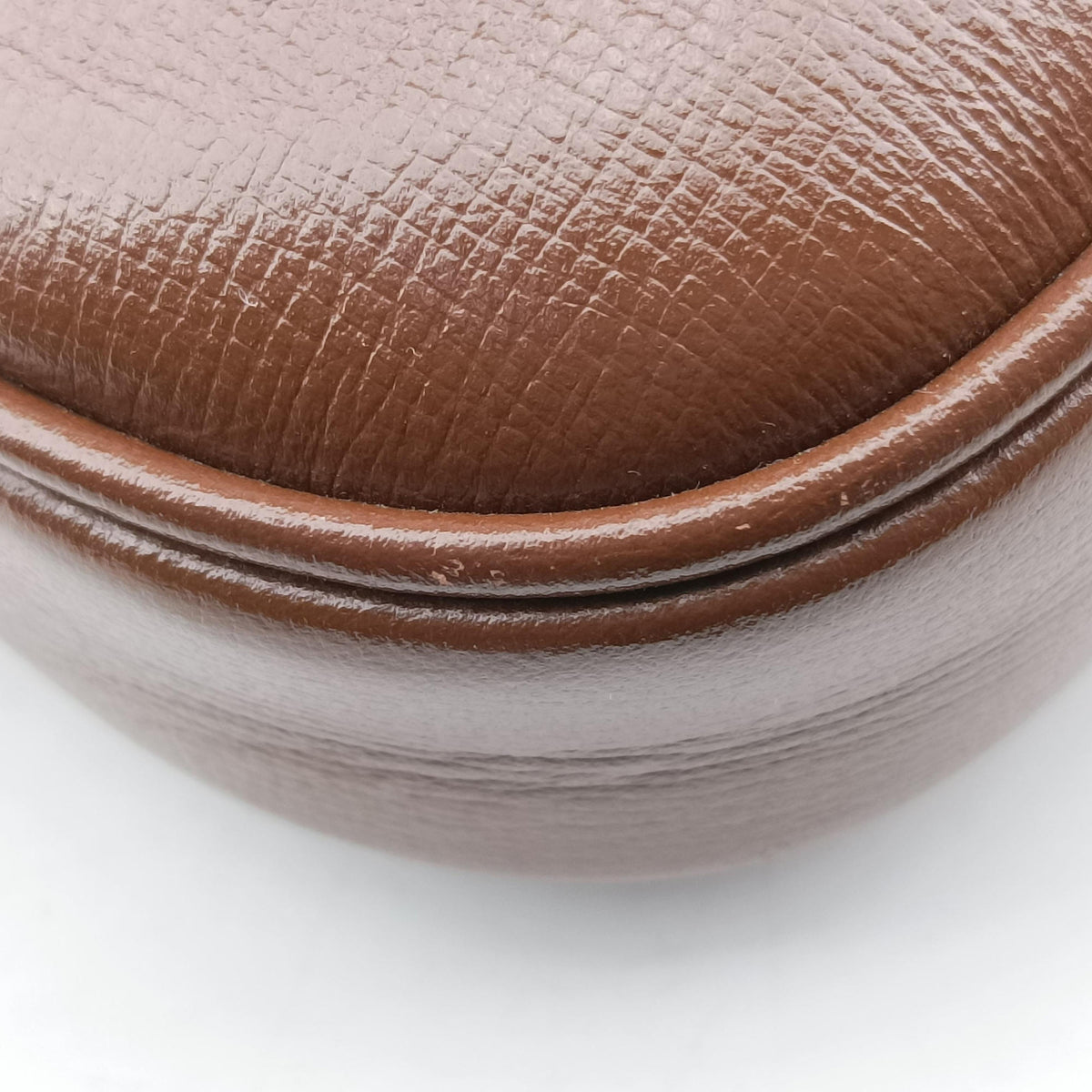 Secondhand Gucci Jackie 1961 GG Supreme Brown PVC coated canvas×Leather 637092 handbag | stylenewstar
