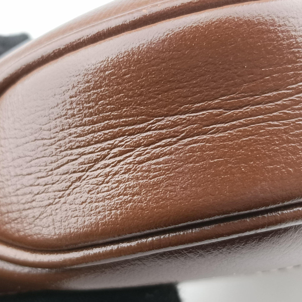 Secondhand Gucci Jackie 1961 GG Supreme Brown PVC coated canvas×Leather 637092 handbag | stylenewstar